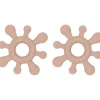 Shop All|2x Playground Baby/Infant 12cm Silicone Splash Teether Teething Toy 4m+ Rose - cutbabycare.com | baby boutique & care hub