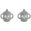Shop All|2x Splosh Baby Elephant Silicone Sippy Cup w/ Handles Drinkware 12cm Grey 0+ - cutbabycare.com | baby boutique & care hub
