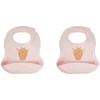 Shop All|2x Splosh Baby Giraffe Feeding Bib Adjustable Food Catcher 23x24cm Pink 0+ - cutbabycare.com | baby boutique & care hub