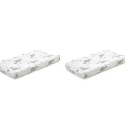 Shop All|2x The Peanutshell Baby Polyester Changing Pad Cover Sleeve Under The Stars 81cm - cutbabycare.com | baby boutique & care hub