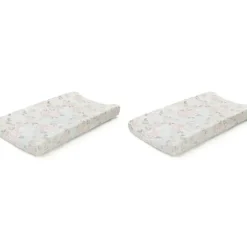 Shop All|2x The Peanutshell Baby Polyester Changing Pad Cover Sleeve Vintage Floral 81cm - cutbabycare.com | baby boutique & care hub