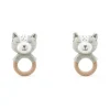 Shop All|2x The Peanutshell Fox Wood Ring Teether 13x10cm Baby Teething Animal Toy GRY 0+ - cutbabycare.com | baby boutique & care hub