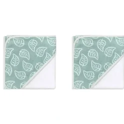 Bath Potty|2x The Peanutshell Woodland Adventure Baby Bath Soft Hooded Nursery Towel 76cm - cutbabycare.com | baby boutique & care hub