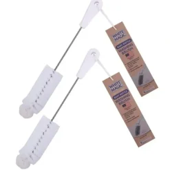Shop All|2x White Magic 34cm Soft Foam Tipped Washing Brush Cleaner For Baby Bottle White - cutbabycare.com | baby boutique & care hub