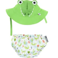 Zoocchini - Baby Swim Diaper & Sun Hat Set, Aidan The Alligator - cutbabycare.com | baby boutique & care hub* Sale