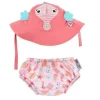 Zoocchini - Swim Diaper & Sun Hat Set, Sally The Seahorse - cutbabycare.com | baby boutique & care hub* Cheap