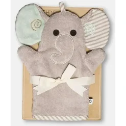 ZOOCCHINI Baby Bath Mitt - Elle The Elephant, Ultra-Soft Washcloth Glove - cutbabycare.com | baby boutique & care hub* Online